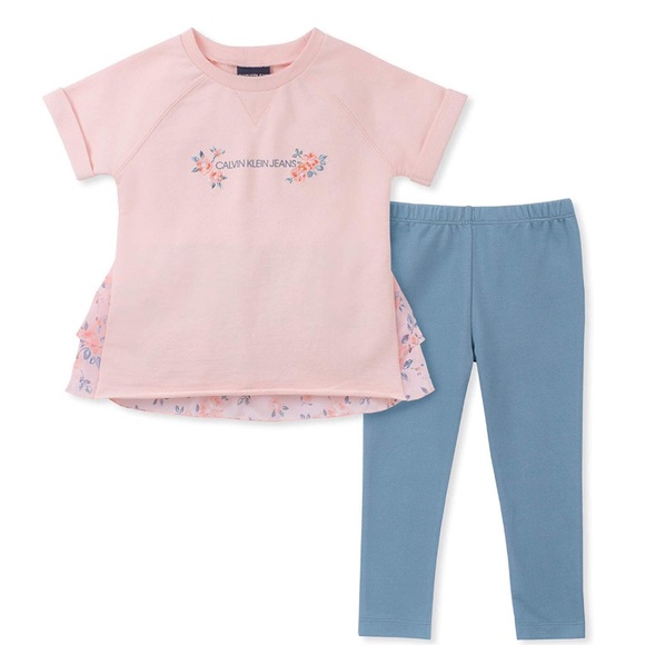 Calvin Klein Other - Calvin Klein Toddler girls pants set